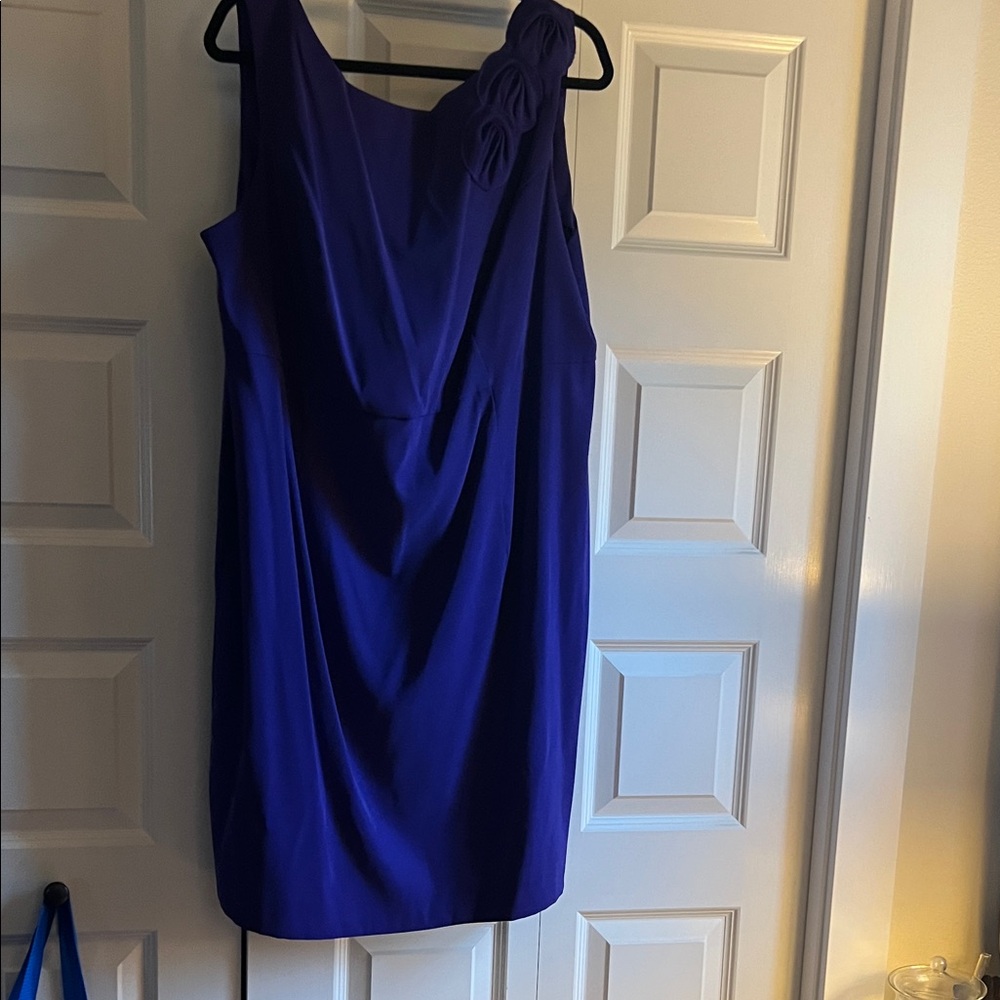 Chic Sleeveless Purple Dress